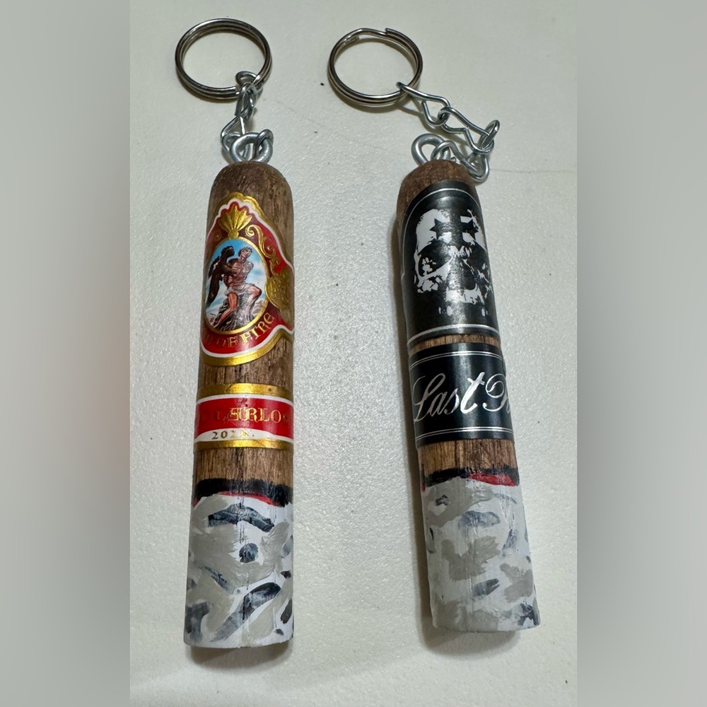 HANDCRAFTED CIGAR KEY CHAINS
